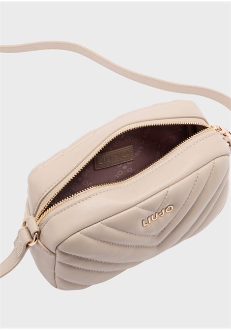 Borsa a tracolla piccola matelassé BEIGE Liu Jo | AF5187E042651308